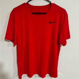Nike Red Dri-FIT Men's Shirt